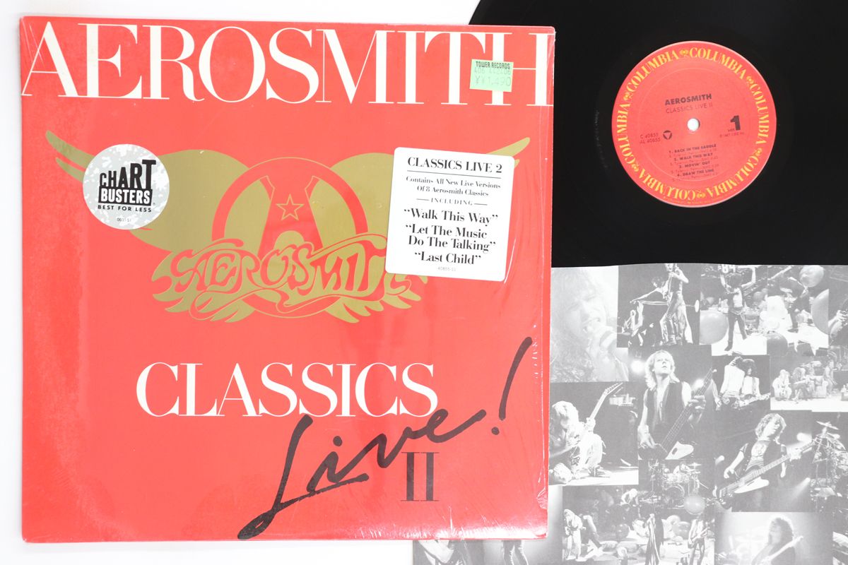 レコード 米LP Aerosmith Classics Live II C40855 COLUMBIA /00260