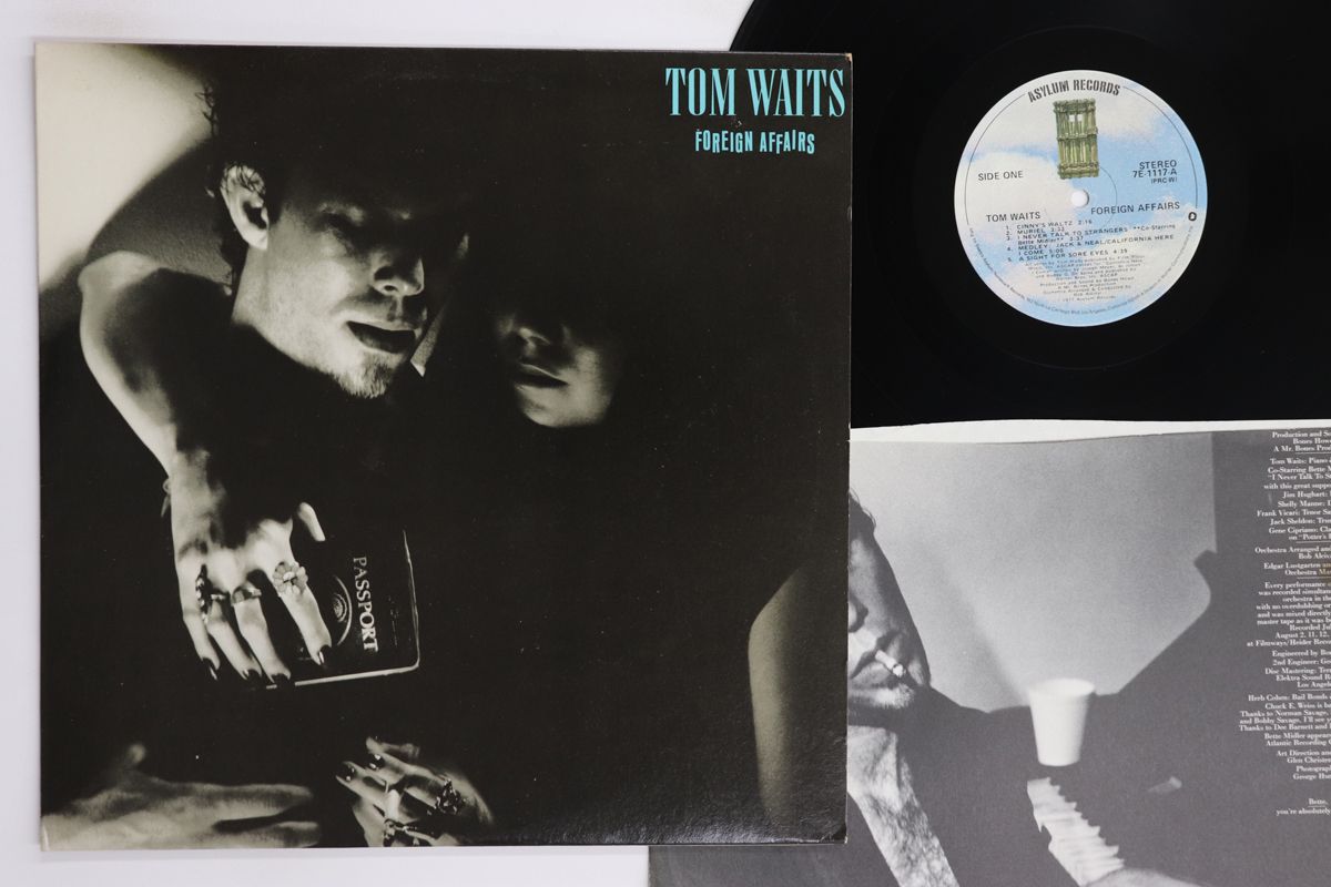 米LP Tom Waits Foreign Affairs 7E1117 ASYLUM /00260 - メルカリ