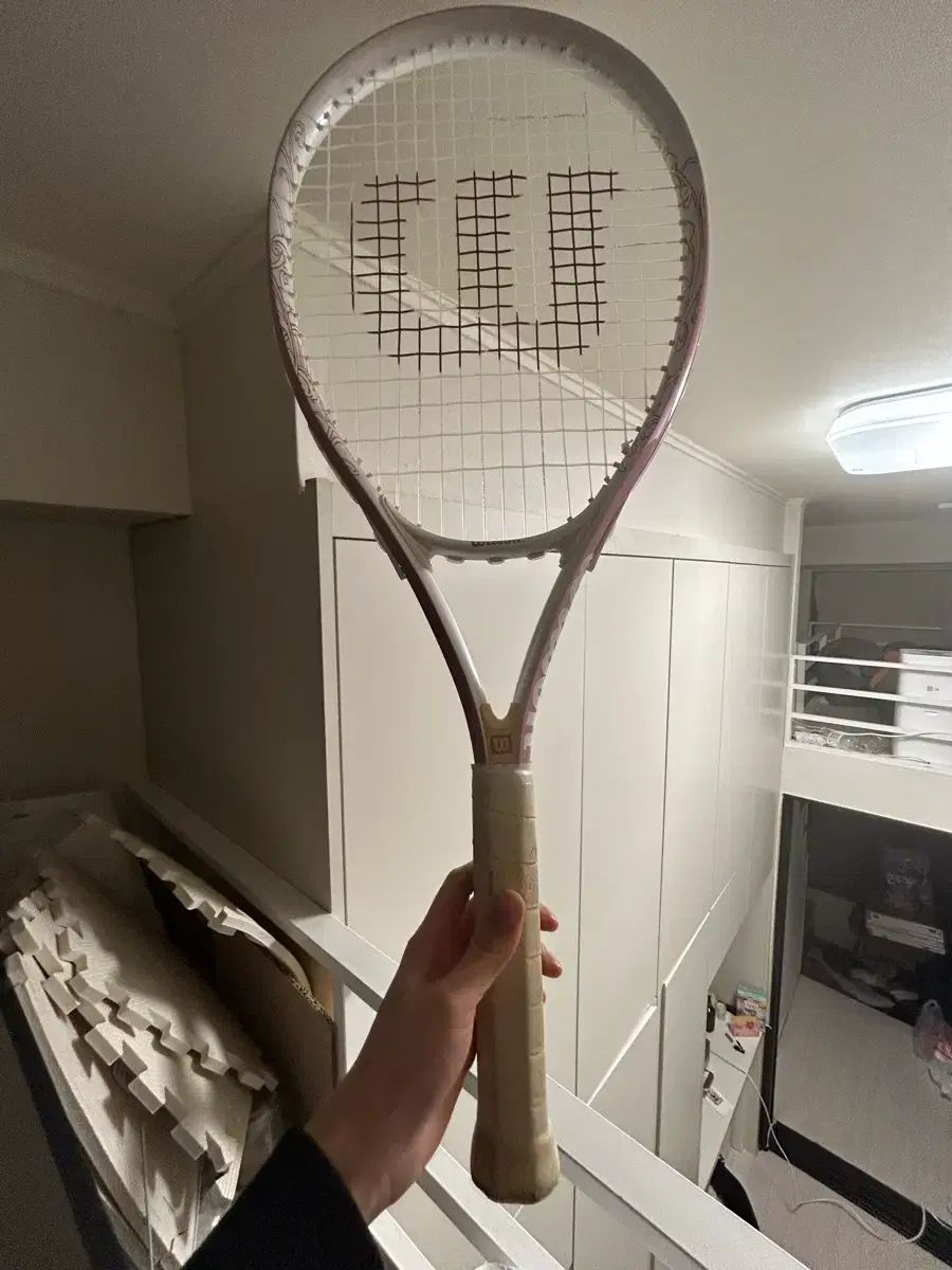 Wilson ウィルソン テニス ラケット COVER カバー 含む ライトピンク 色