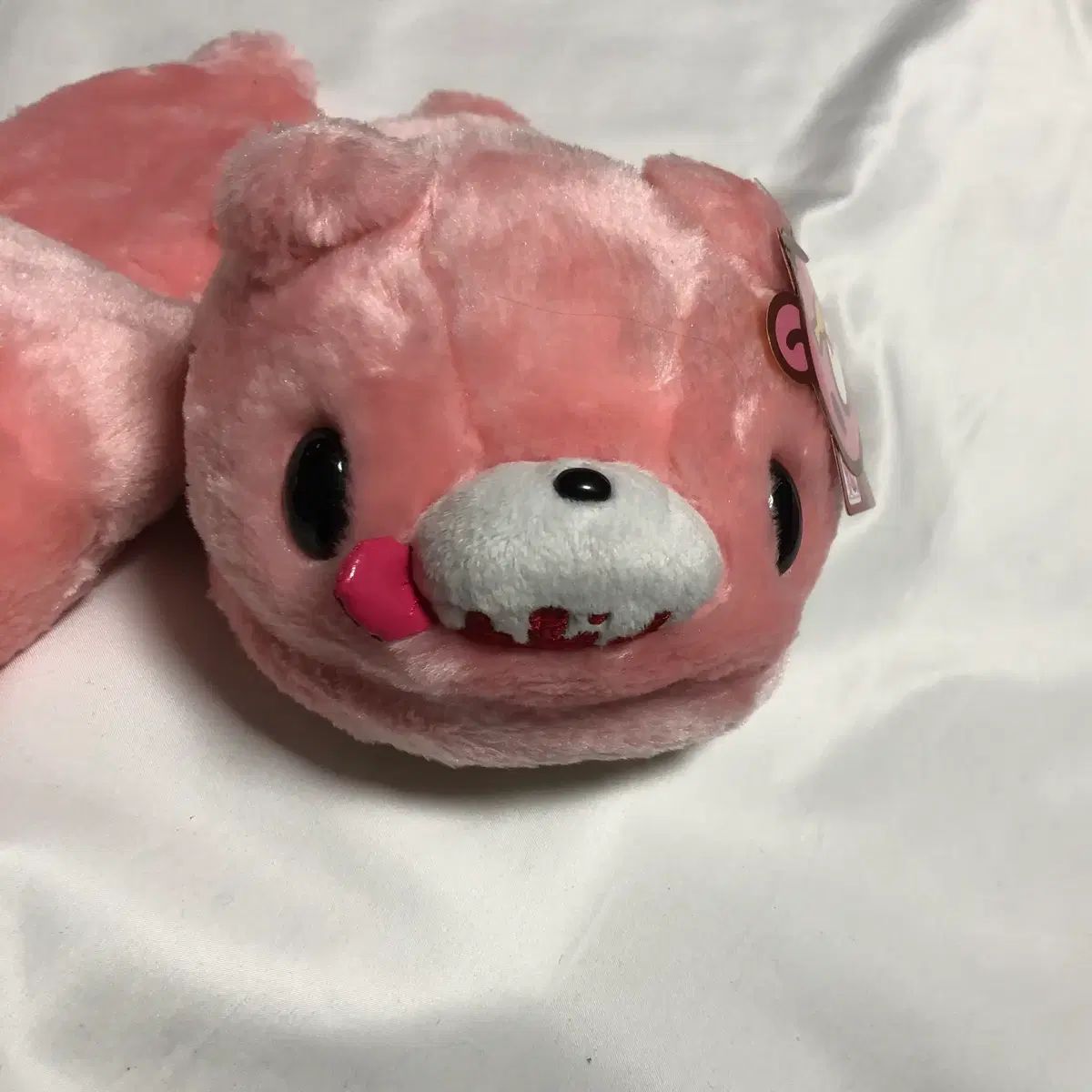 いたずらぐまのグル～ミ～(グルーミー) ぬいぐるみ スリッパ ピンク