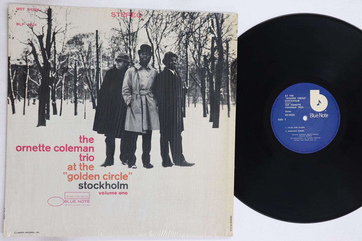 LP Ornette Coleman At Golden Circle Stockholm BST84224 BLUE