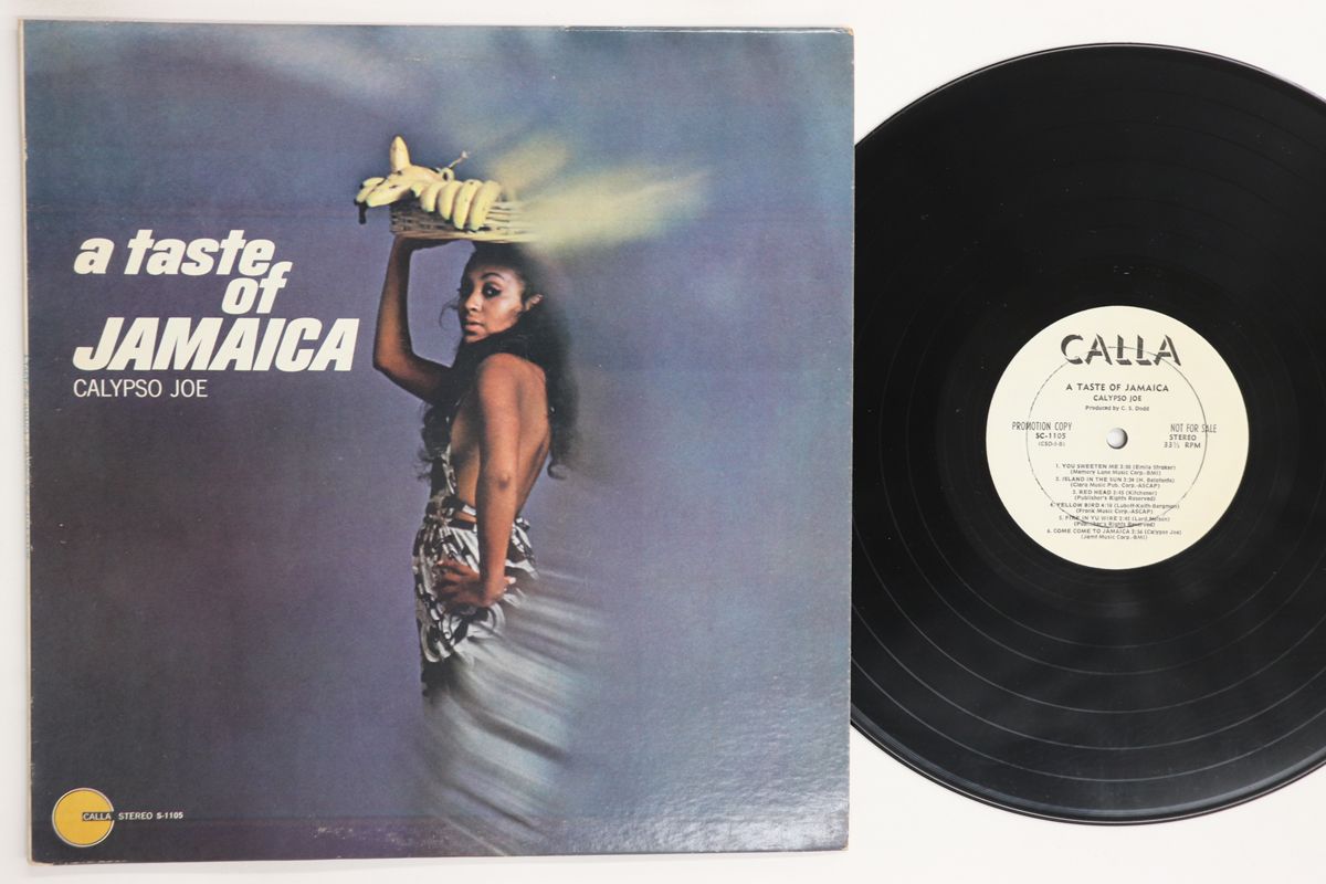 米LP Calypso Joe A Taste Of Jamaica SC1105PROMO CALLA RECORDS
