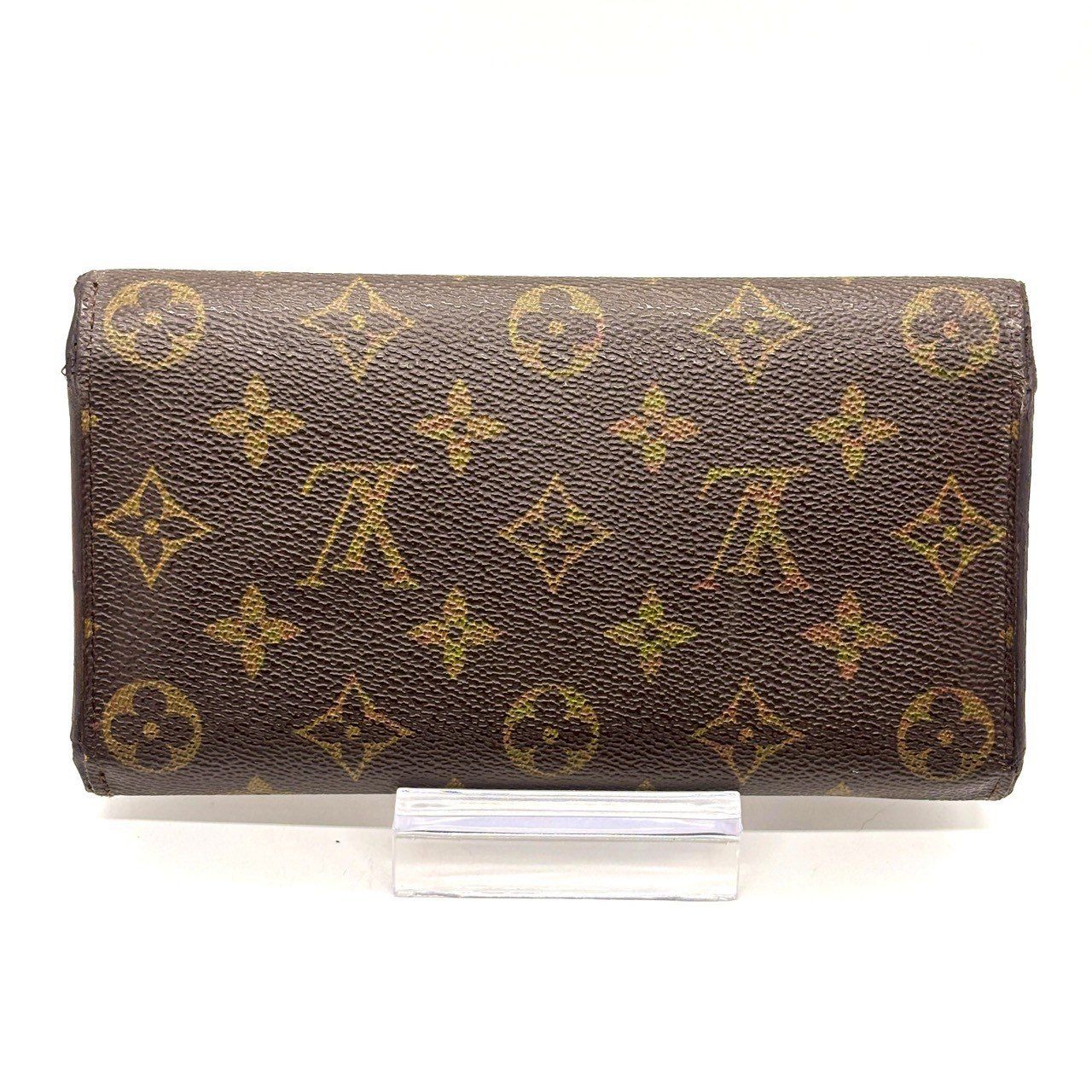 品格を纏う実用美】 LOUIS VUITTON ルイヴィトン 長財布 モノグラム