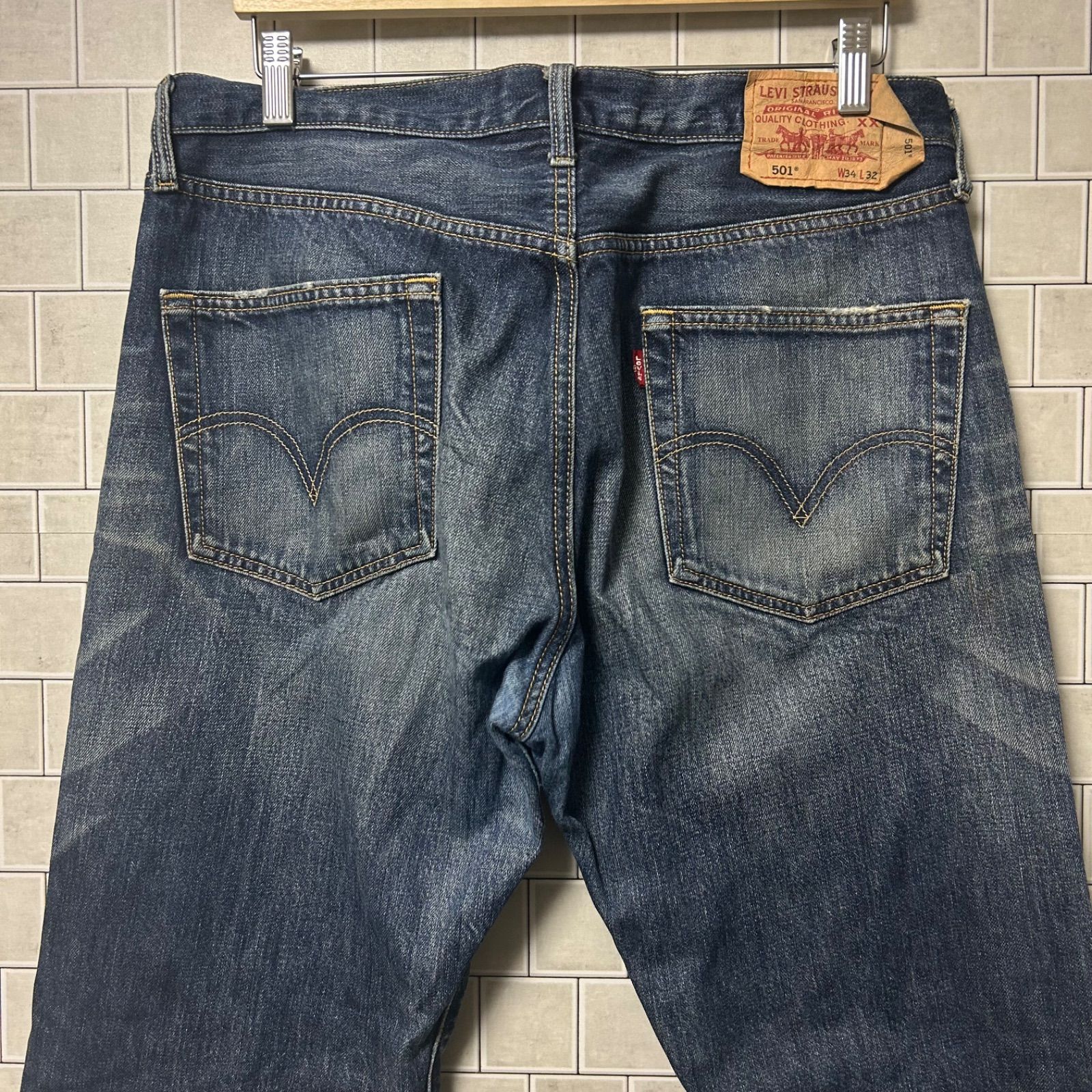 Levi's リーバイス 03501-00 stay true W34 L32 フィリピン製 ボタン裏