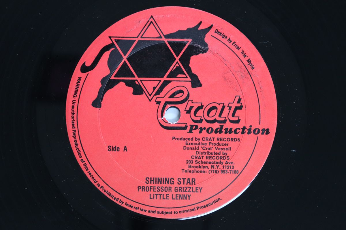 レコード 米12” Professor Grizzley, Little Len Sandra / Shining