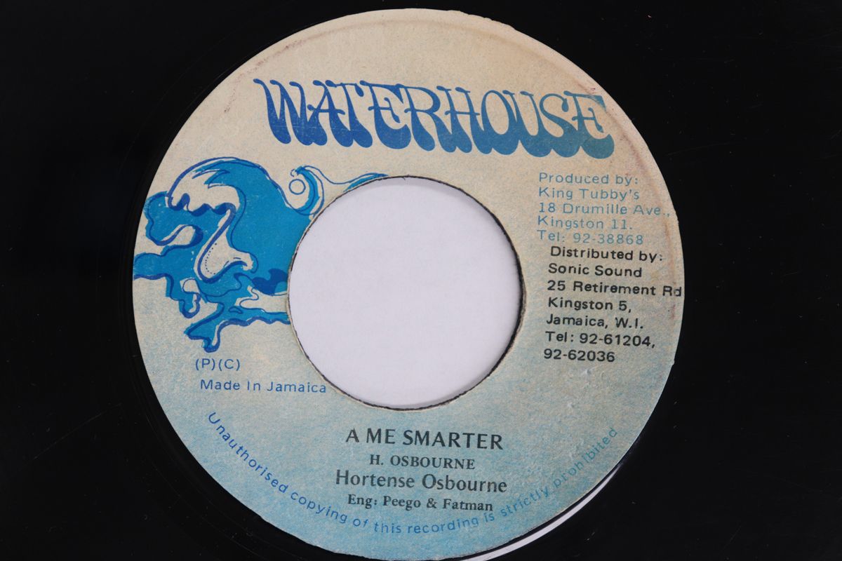 レコード ジャマイカ7” Hortense Osbourne A Me Smarter / Version