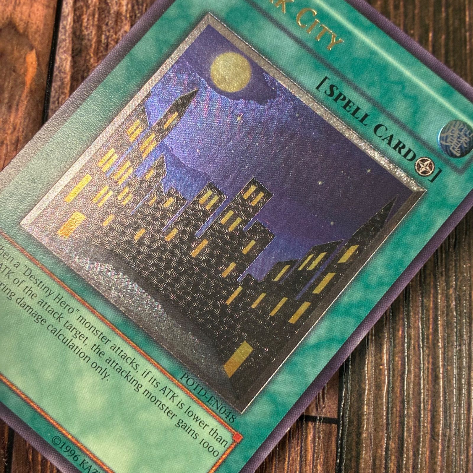 遊戯王 英語版 ダーク・シティ レリーフ - メルカリ