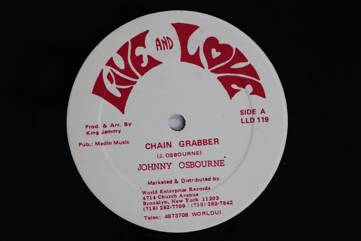 米12” Johnny Osbourne / Papa San Chain Grabber / Watch Them A