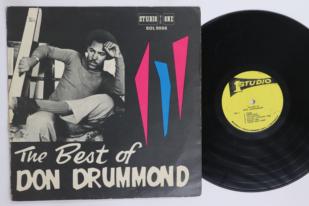 洋楽 The Best of Don Drummond JA old press LP 洋楽 The Best of Don