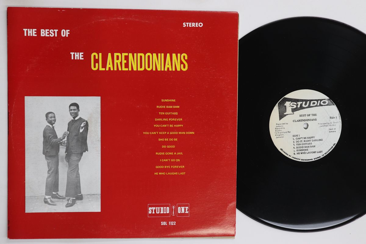 ジャマイカLP Clarendonians The Best Of The Clarendonians SOL1122