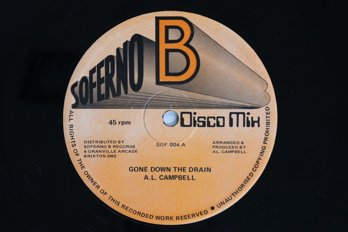 英12” Al Campbell Gone Down The Drain / One More Chance SOF004 