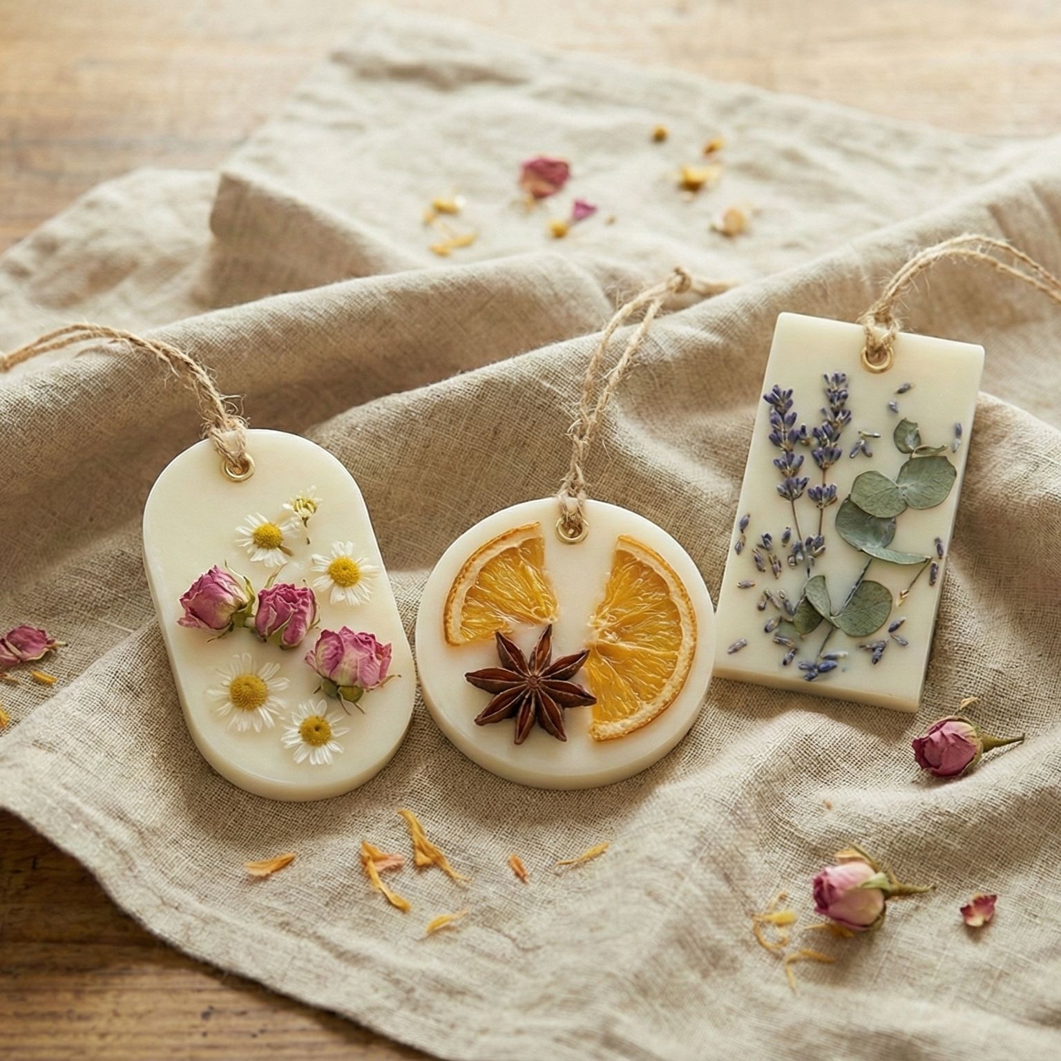 ギフトBOX（3個セット】安らぎの森 ×1優しさの花庭×1陽だまりの