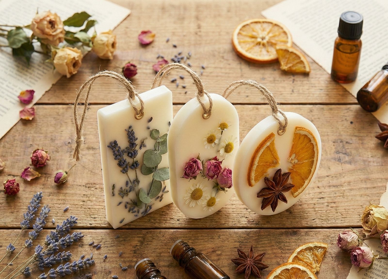 ギフトBOX（3個セット】安らぎの森 ×1優しさの花庭×1陽だまりの