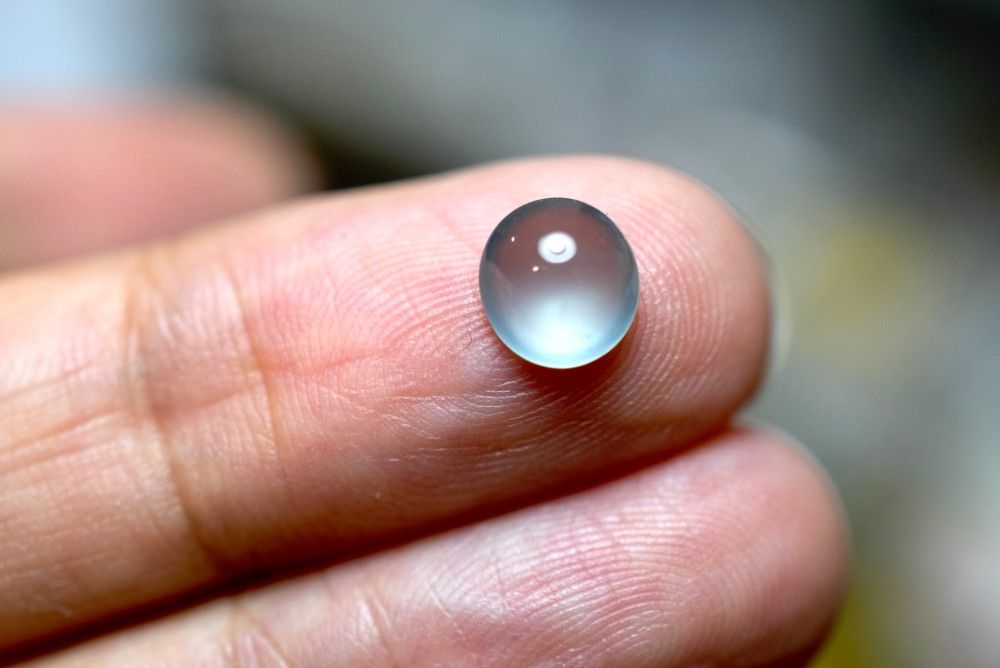 SR 12 81 品 宝石質 氷種 水色 グアテマラ産 天然 A貨 本翡翠 ルース 硬玉 ジェダイト