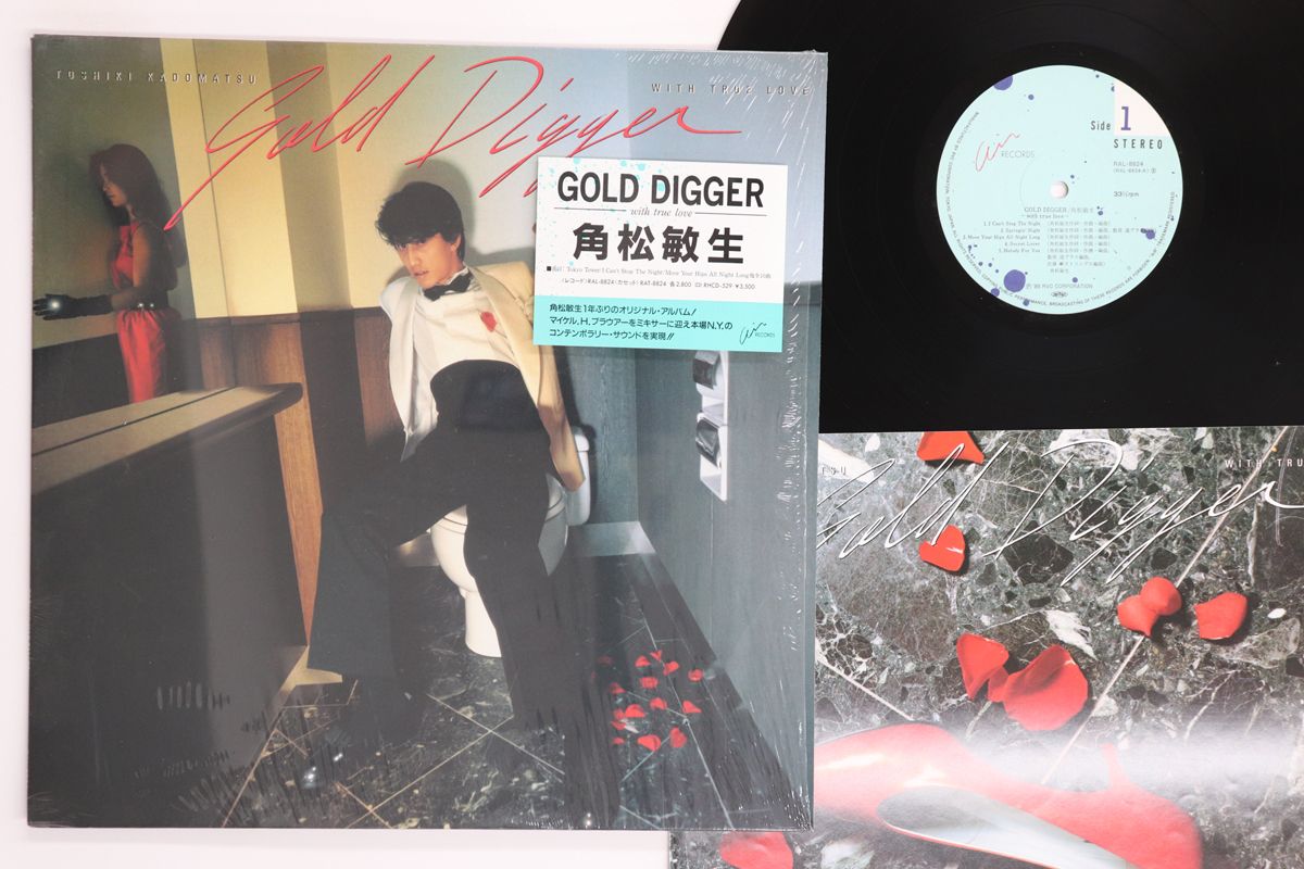 レコード LP 角松敏生 Gold Digger RAL8824 AIR /00260