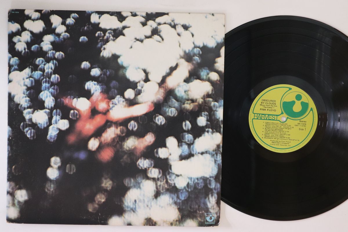 米LP Pink Floyd Obscured By Clouds SW11078 HARVEST /00260