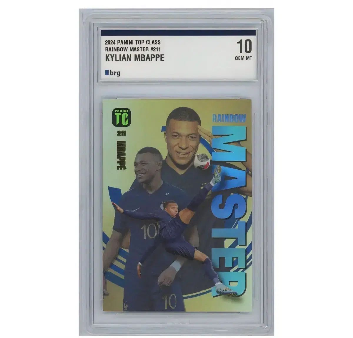 パニーニ 2025 トップスCLASS レインボーマスター キリアン エムバペ brg 10