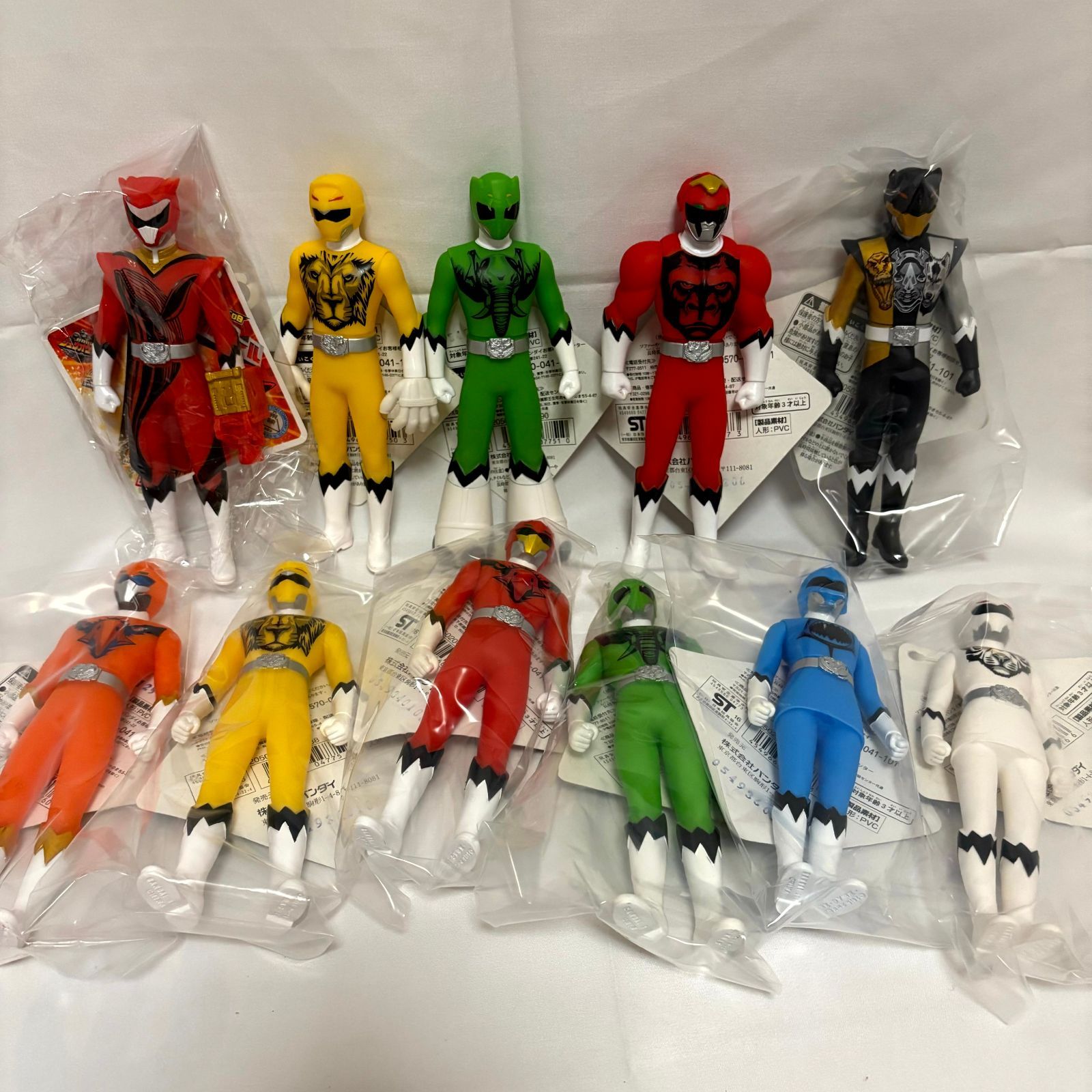バンダイ 戦隊ヒーローシリーズ 動物戦隊ジュウオウジャー11種 - メルカリ