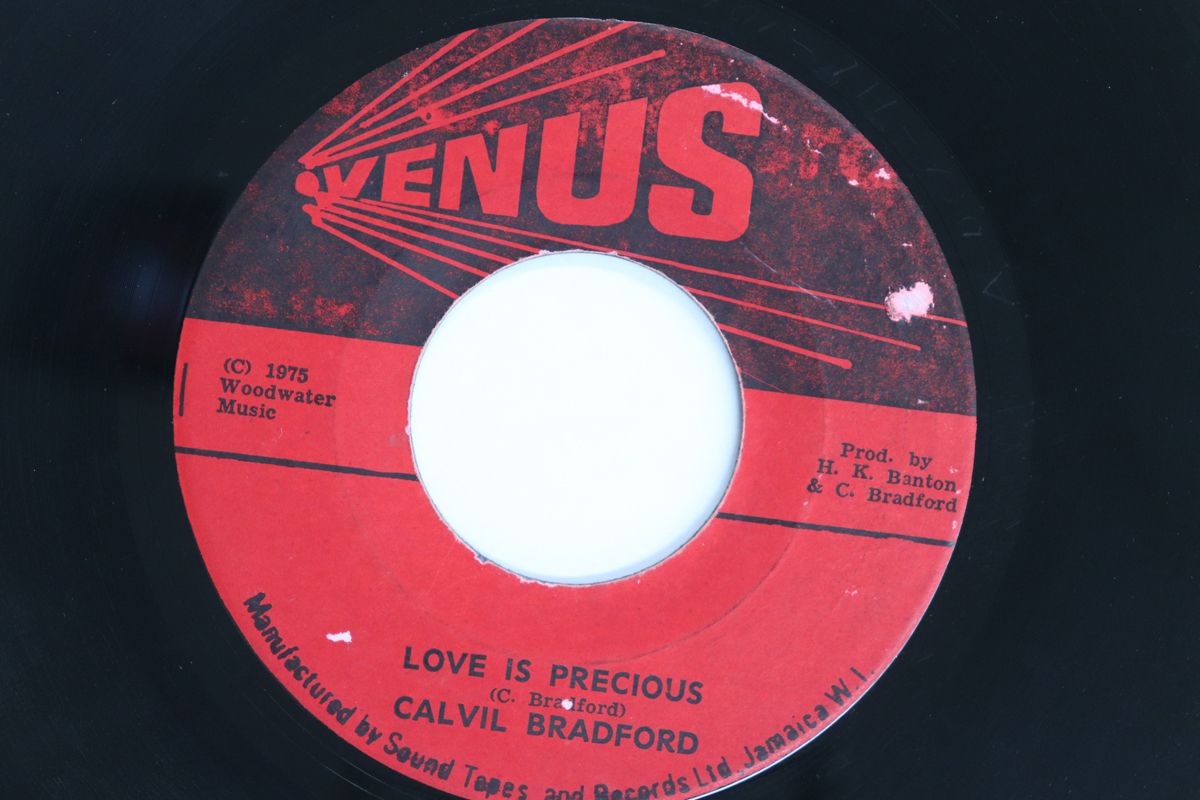 ジャマイカ7 Calvin Bradford Love Is Precious Dub NONE VENUS 00080