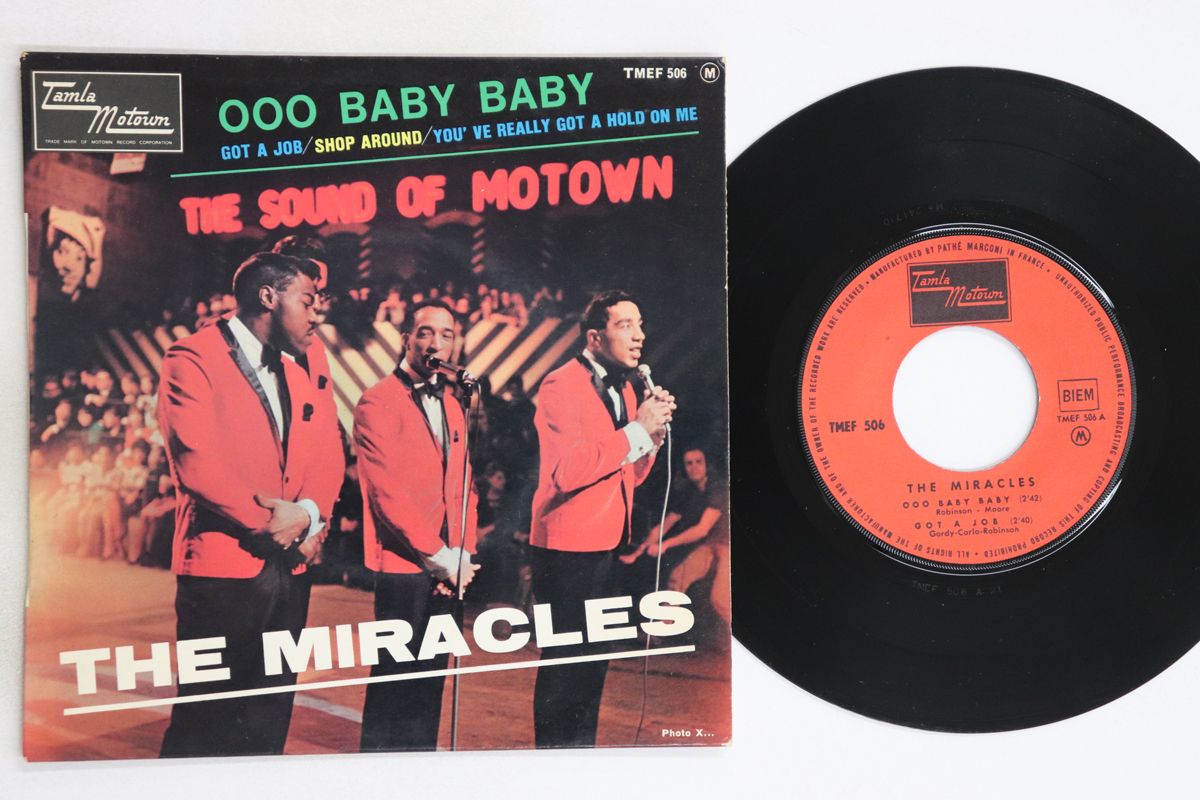 仏7 Miracles Sound Of Motown TMEF 506 TAMLA 00080