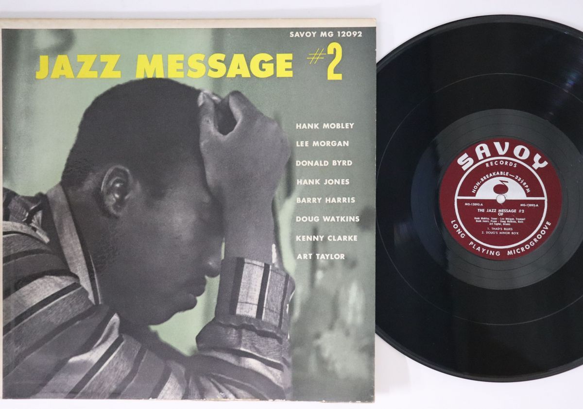 米LP Hank Mobley Jazz Message 2 MG 12092 SAVOY 00260