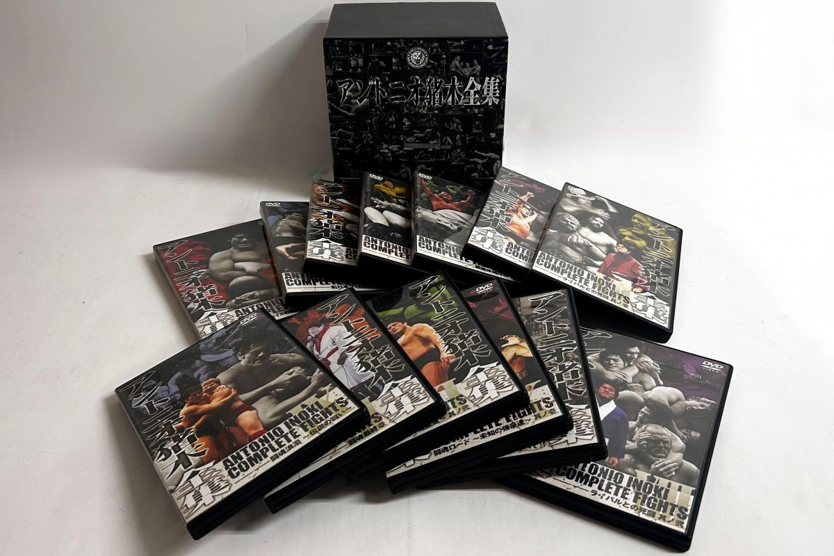 13 discs DVD アントニオ猪木 アントニオ猪木全集 TBD 5017 VIDEO PACK NIPPON 01430