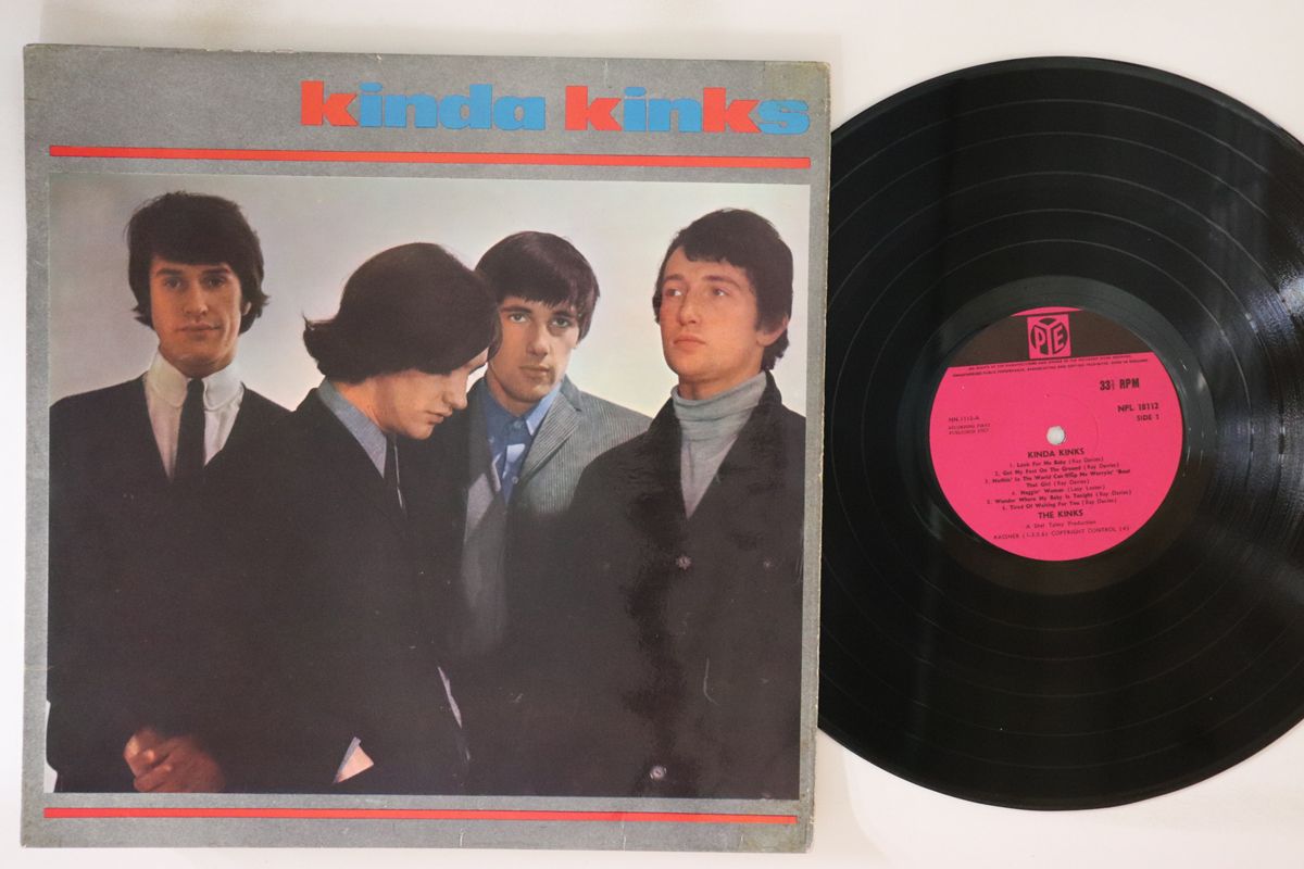 英LP Kinks Kinda PYE 00260