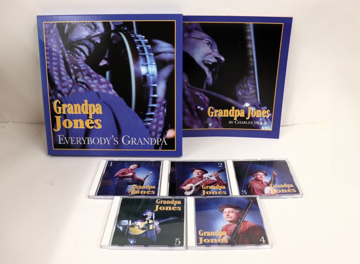 独5 discs CD Grandpa Jones Everybodys BEAR FAMILY 00980