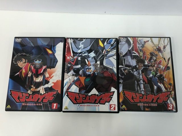マジンカイザー DVD 1～3巻【E1413-008】24 - メルカリ