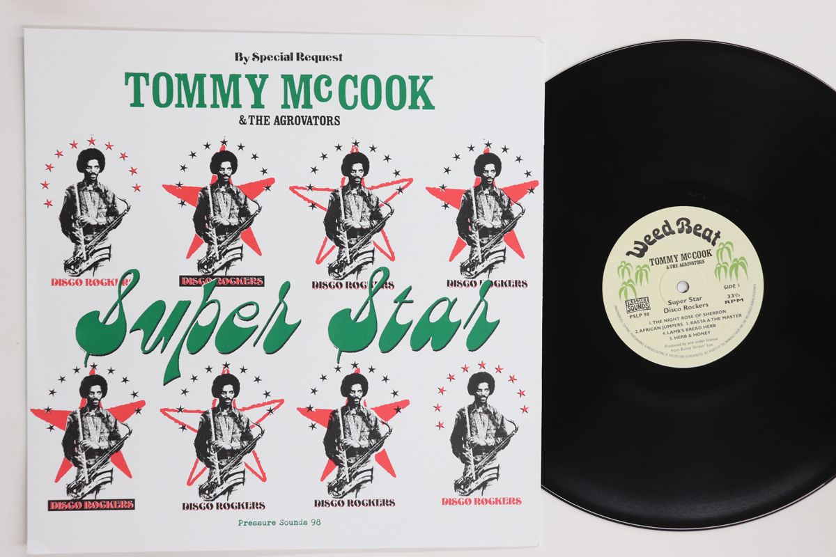 英LP Tommy Mccook & The Agrovators Super Star - Disco Rockers