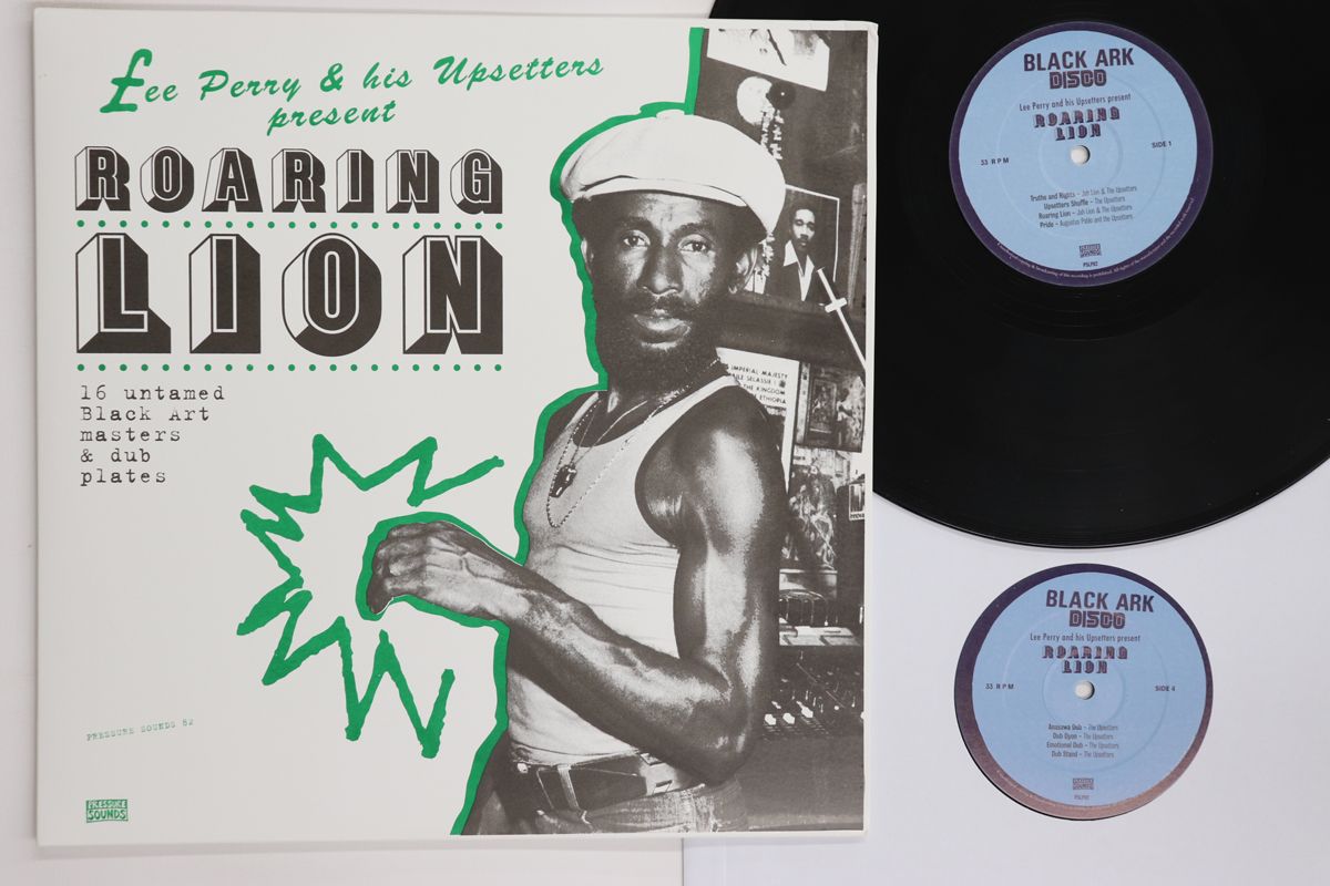 英2discs LP Lee Perry & His Upsetters Roaring Lion PSLP82 PRESSURE