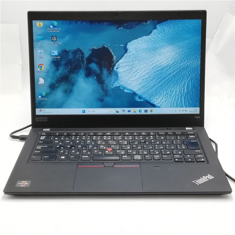 高性能 Wi-Fi有 Lenovo ノートパソコン 中古美品 ThinkPad T495 AMD