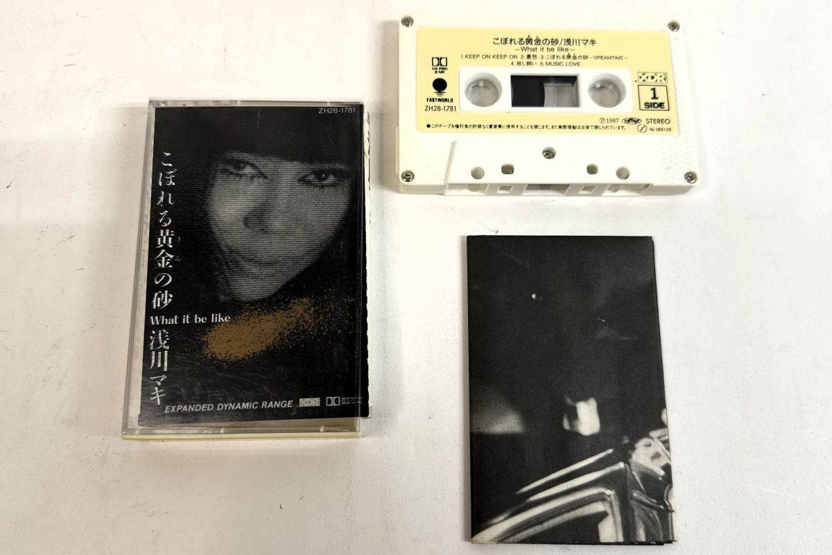 Cassette 浅川マキ こぼれる黄金の砂 00110