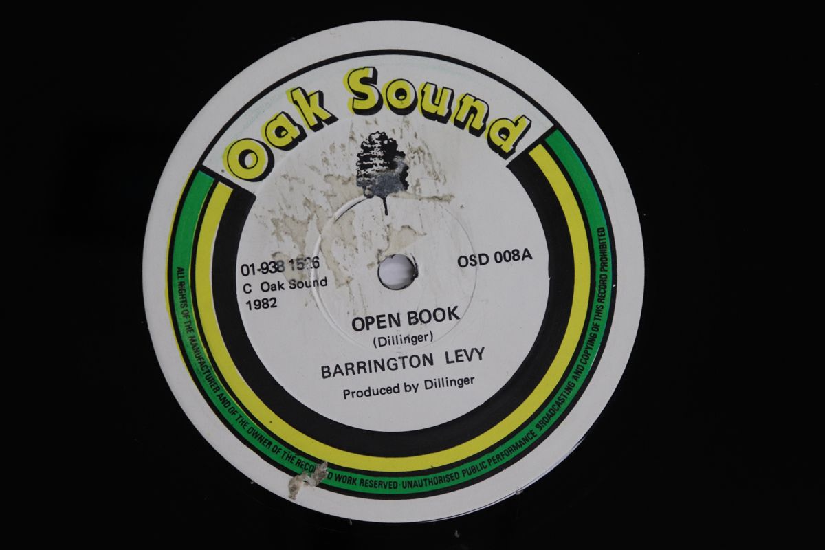 英12 Barrington Levy Open Book Version OSD 008 OAK SOUND 00250