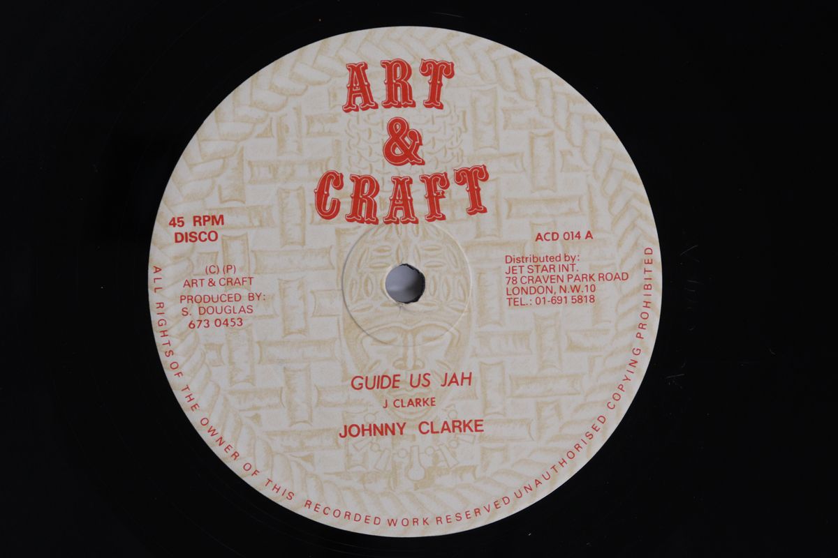 英12 Johnny Clarke Guide Us Jah Version ACD 014 ART CRAFT 00250