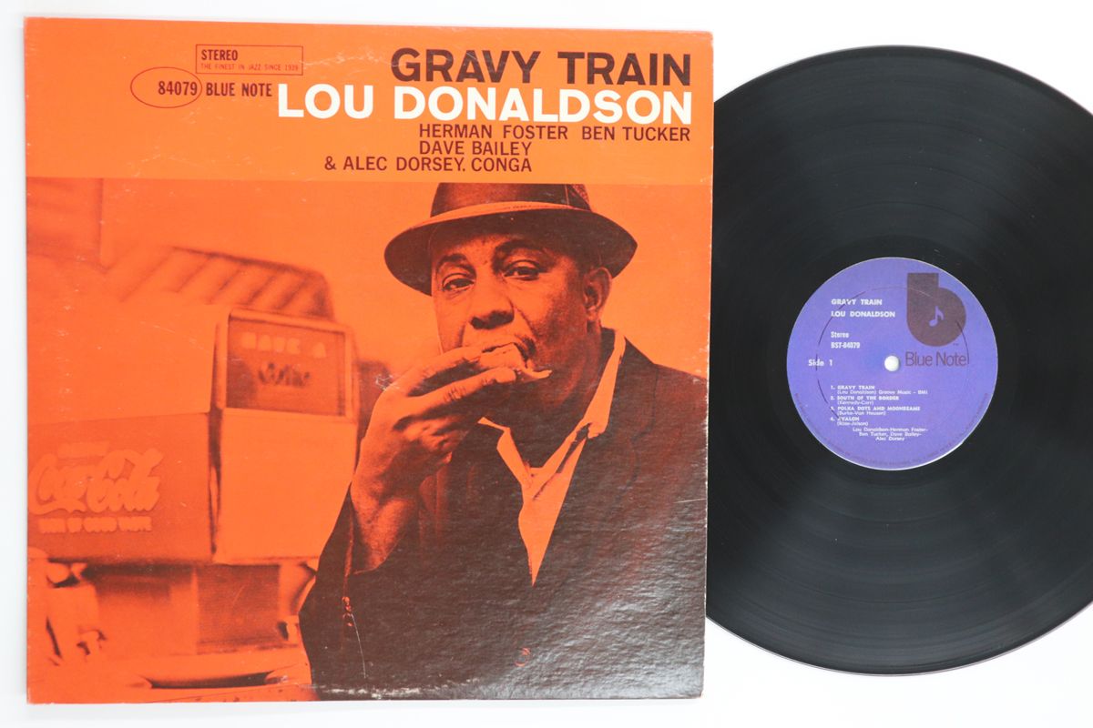 専用ページ 公式 米LP Lou Donaldson Gravy Train BST84079 BLUE NOTE /00260