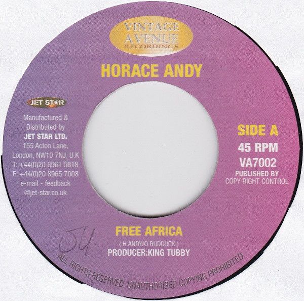 英7 Horace Andy Free Africa VA 7002 Vintage Avenue Recor 00080