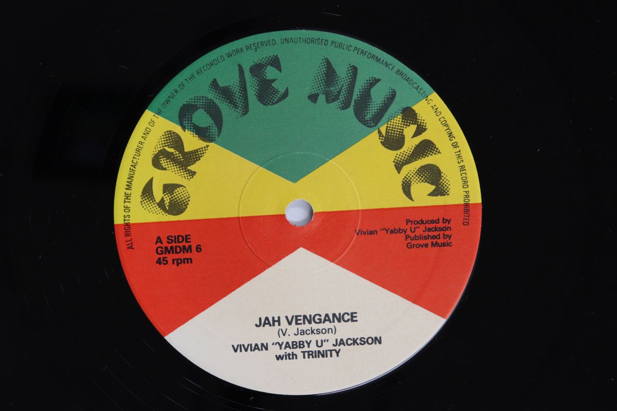 英12 Vivian yabby U Jackson Trin Jah Vengance Free Africa GMDM 6 GROVE MUSIC 00250