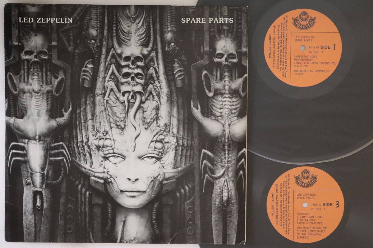 米2 discs LP Led Zeppelin Spare Parts 2 S 913 TOASTED 00520