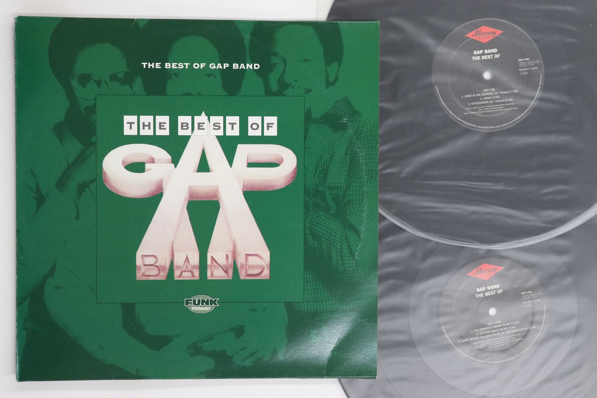 英2discs LP Gap Band Best Of The Gap Band SVLP180 SIMPLY VINYL