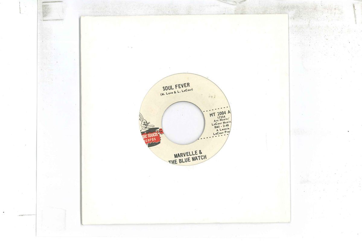 7” Marvelle & The Blue Match Soul Fever MT2004 MAGIC TOUCH US Vinyl プロモ /00080 レコード 7” Marvelle & The Blue Match Soul Fever MT2004 MAGIC