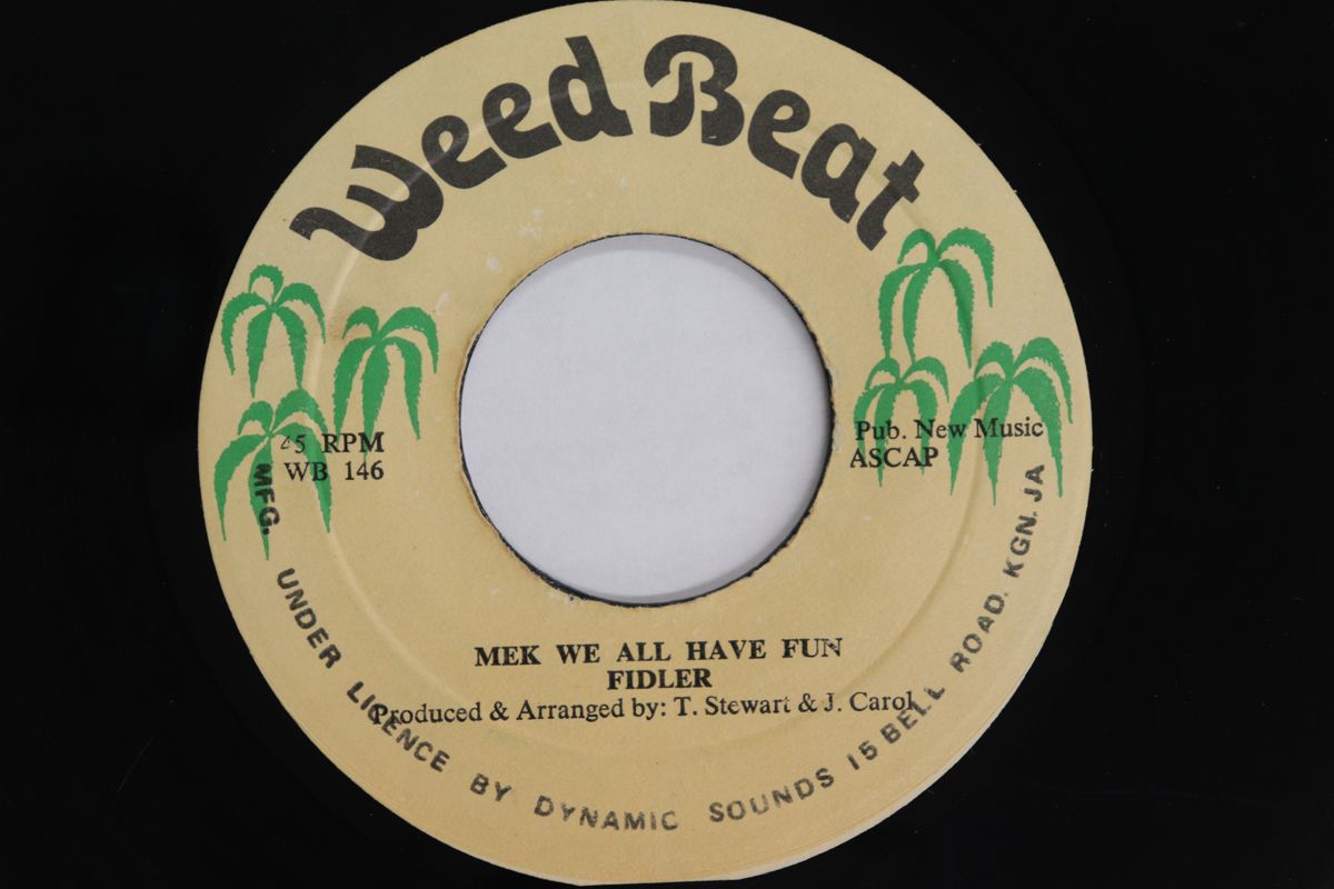 ジャマイカ7 Fidler Mek We All Have Fun Dub WB 146 WEED BEAT 00080
