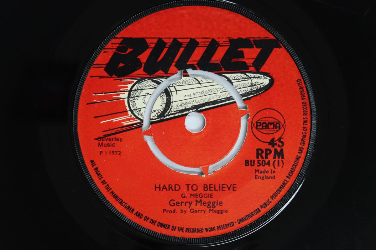 英7 Gerry Meggie Max Romeo Hard To Believe Softie BU 504 BULLET 00080