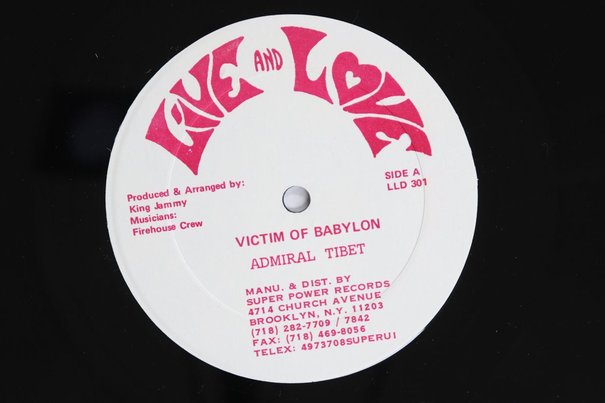 米12 Admiral Tibet Gregory Peck Victim Of Babylon Wah Do You LLD 301 LIVE AND LOVE 00250