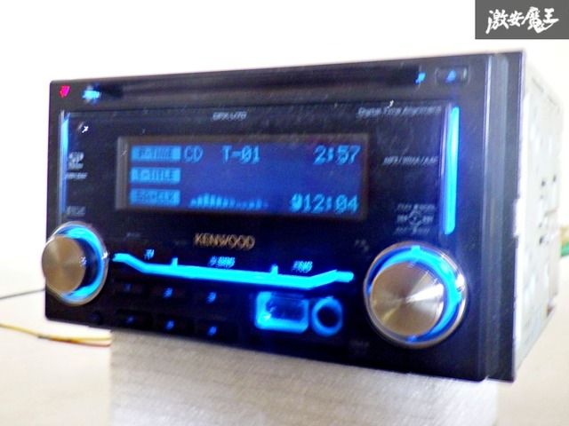 動作OK☆保証付】KENWOOD ケンウッド 汎用 2DIN オーディオ デッキ