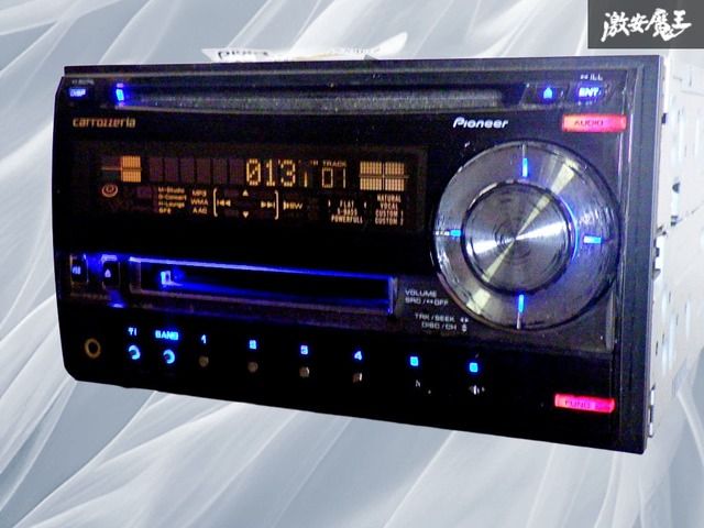 動作OK！ストア保証】carrozzeria カロッツェリア 2DIN CD MD デッキ