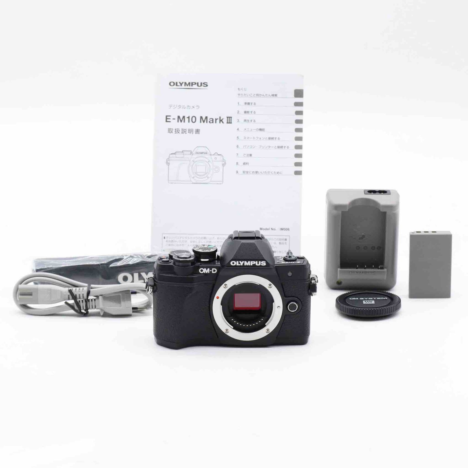 OLYMPUS OM D E M 10 Mark III ボディ ブラック 721