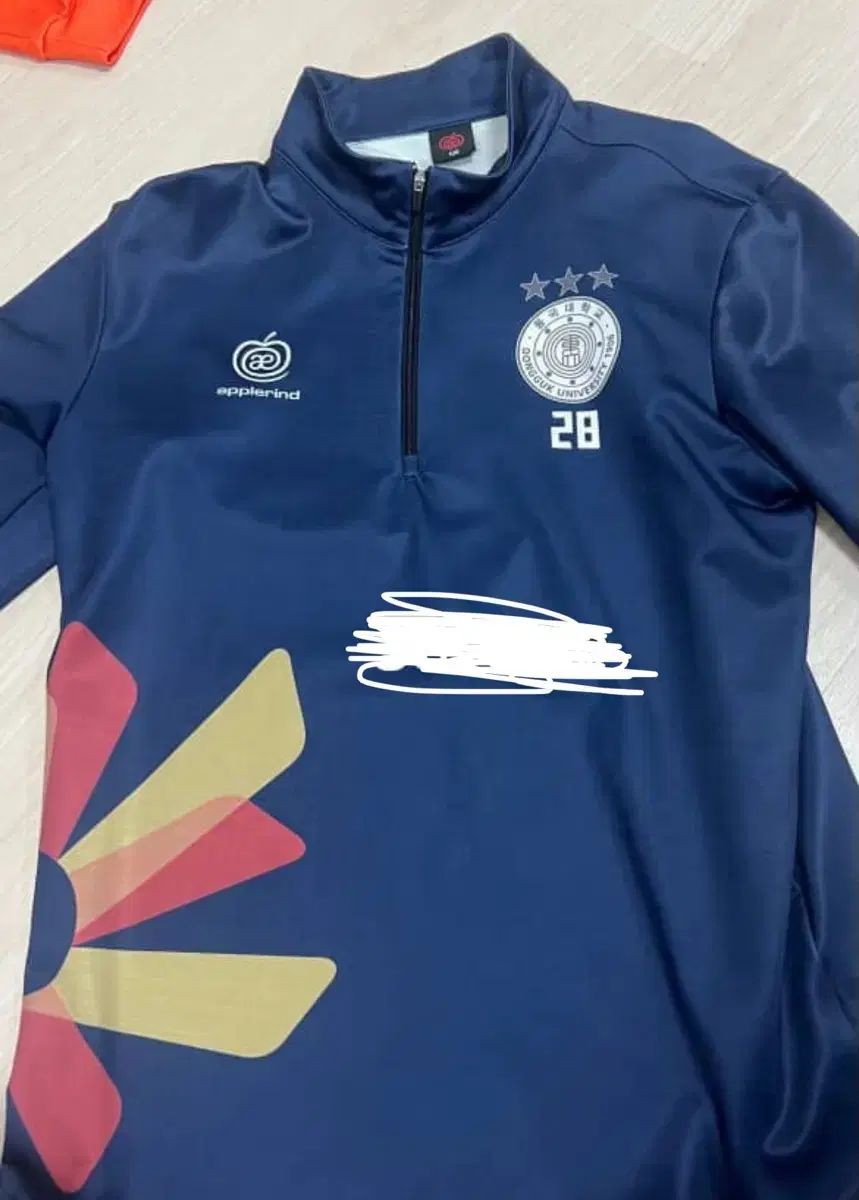 東国大学サッカー部 ハーフジップ L