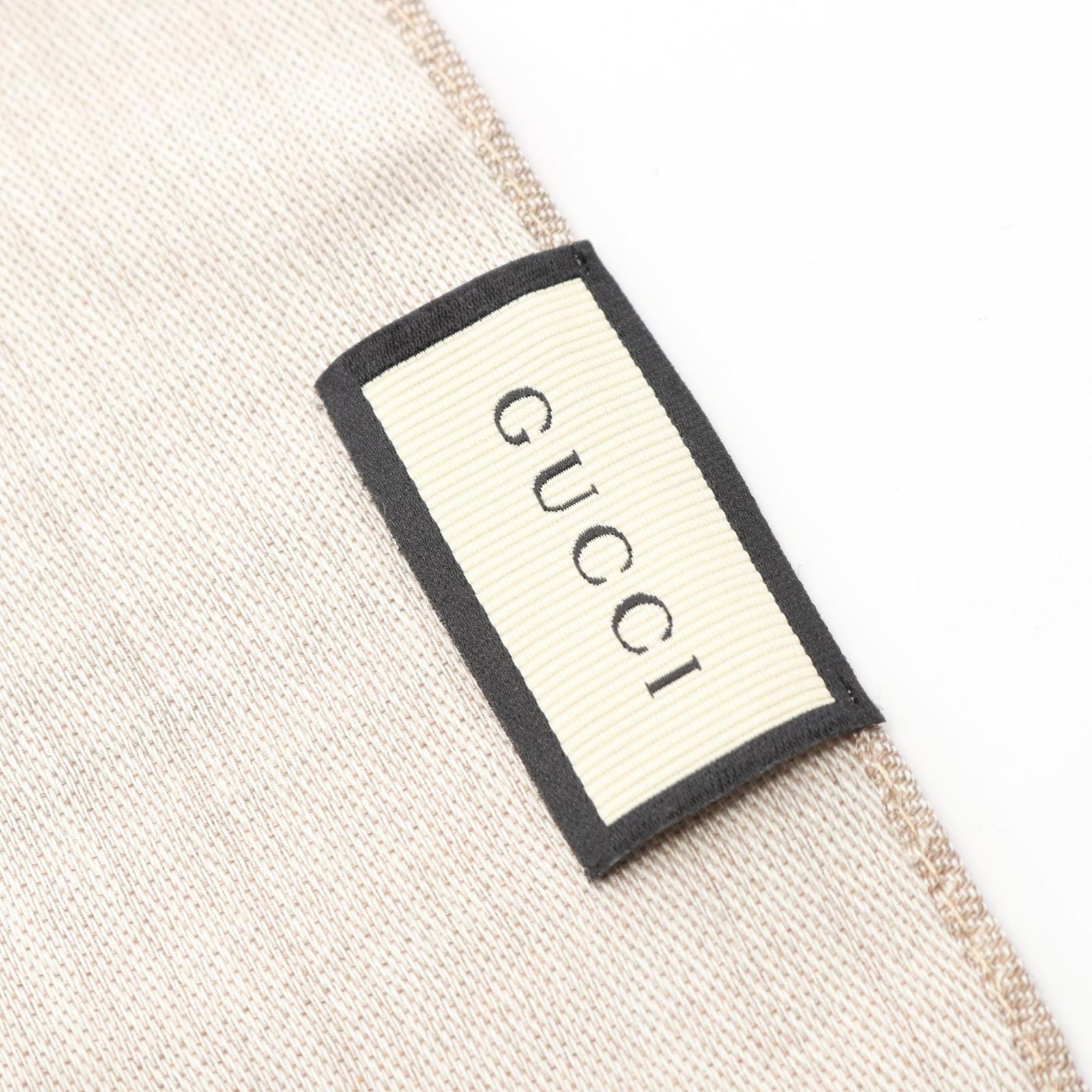 グッチ GUCCI ストール GG柄 1659043G6469500 ベージュ ウール シルク