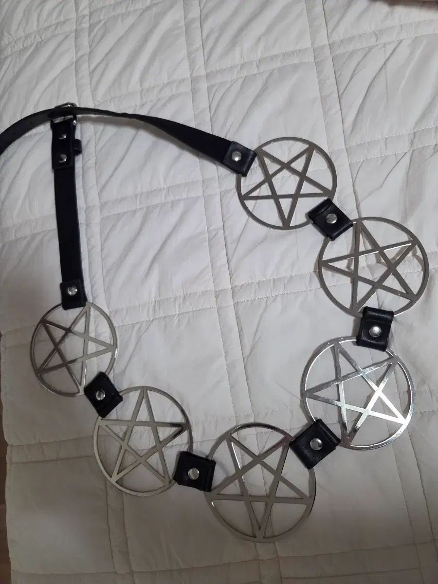 キルスタ ペンタグラム ベルト ゴス メタル